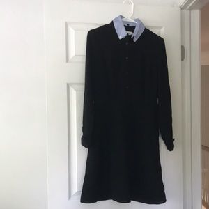 collar coach dress